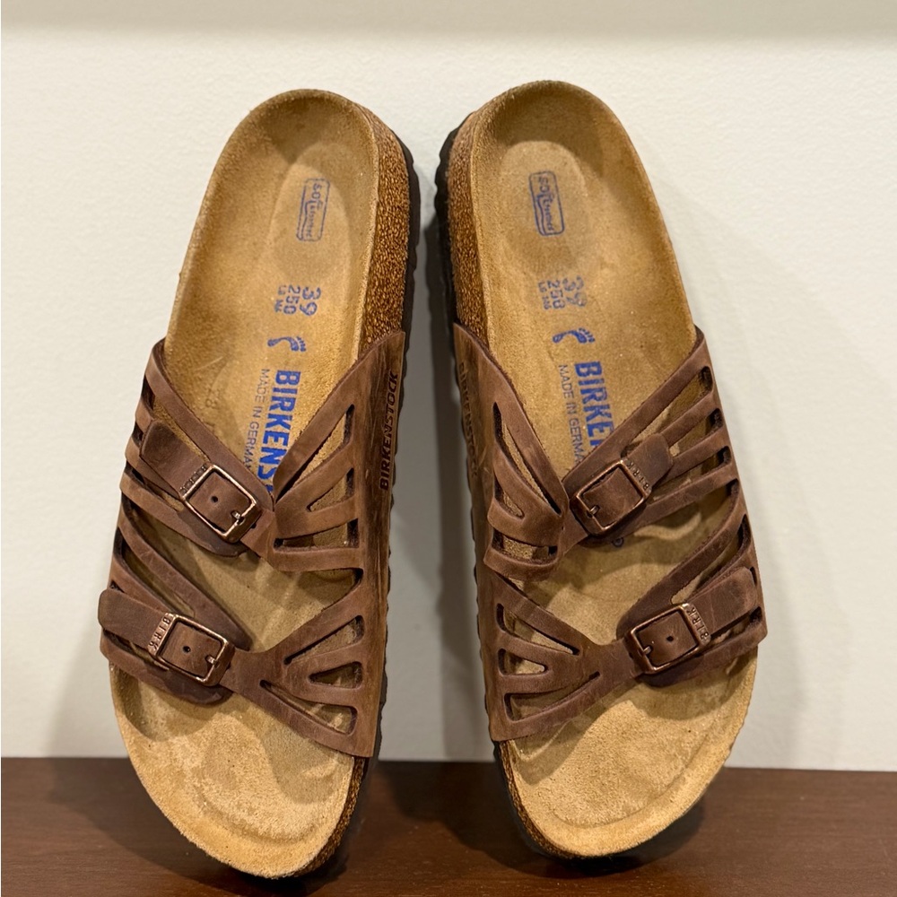 Birkenstock Granada Soft Footbed Sandals Sz 39
